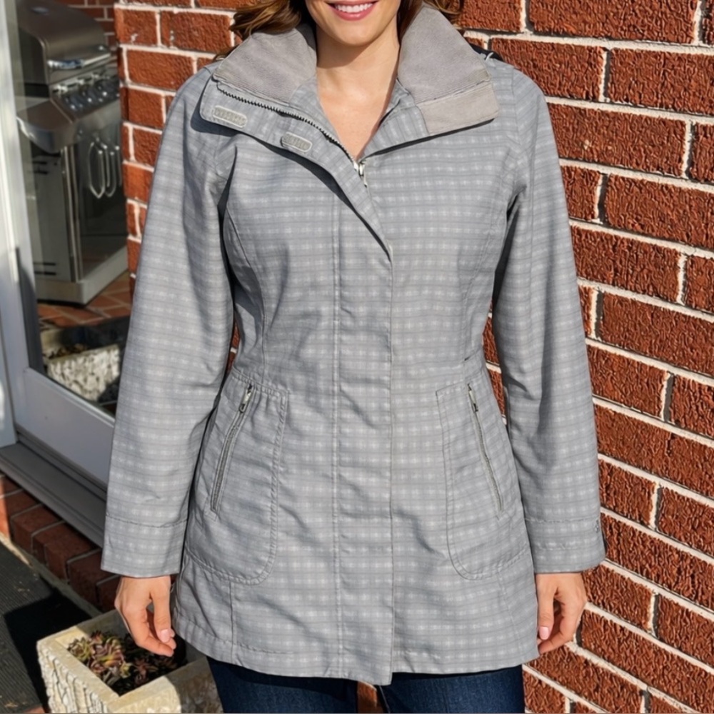 Marmot Membrain Grey Rain/Wind Jacket Women's Size Small